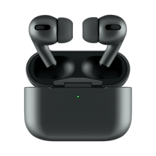 Load image into Gallery viewer, Third Generation Pro Black Pods™  Bluetooth Earbuds Earphones Alternative
